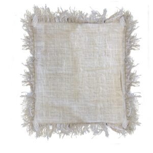 bG9jYWw6Ly9tZWRpYS85Ry80Qy82MFIzMEMxRzZSVDM0QzlHL2Y1NWNjYzdhLmpwZWc.jpg Linen Cushion Cover with Fringe – 60 x 60 cm