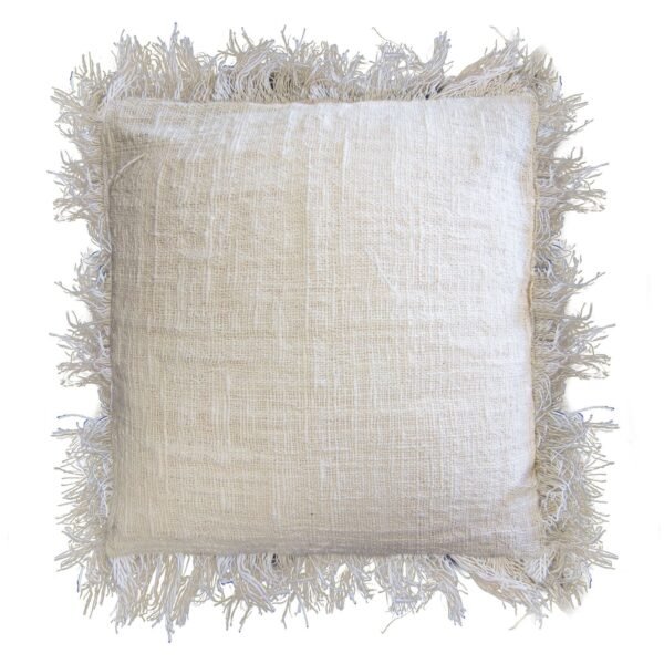 bG9jYWw6Ly9tZWRpYS85SC80Qy82MFIzMEMxRzZSVDM0QzlILzA4NjMyODNiLmpwZWc.jpg Linen Cushion Cover with Fringe – 60 x 60 cm