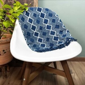 bG9jYWw6Ly9tZWRpYS85SC9HRS82MFIzMEMxRzZSV0tHRTlIL2IwMTRkNmRmLmpwZWc.jpg Handmade Indigo Heerak Runner – 170 x 60 cm