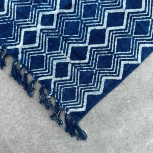 bG9jYWw6Ly9tZWRpYS85Sy9HRS82MFIzMEMxRzZSV0tHRTlLL2E0NjQyMzYxLmpwZWc.jpg Handmade Indigo Heerak Runner – 170 x 60 cm
