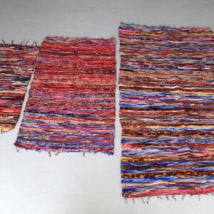 bG9jYWw6Ly9tZWRpYS85TS8wQy82MFIzMEMxRzZHVjMwQzlNLzYzNmJlNTRmLmpwZWc.jpg Large Recycled Cotton Rag Rug – 105 x 185 cm