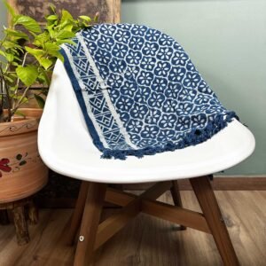 bG9jYWw6Ly9tZWRpYS85Ti9HRS82MFIzMEMxRzZSV0tHRTlOLzk4YmQyMzM4LmpwZWc.jpg Handmade Indigo Runner - 170x60cm - Madjid Tiles