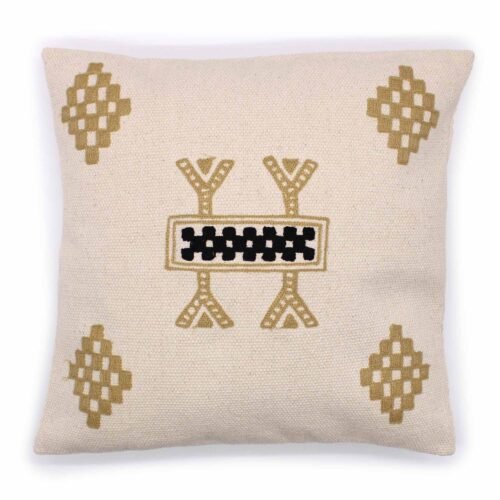 Berber design cushion cover, 45 x 45 cm