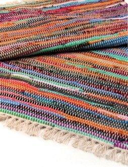 bG9jYWw6Ly9tZWRpYS85US82Qy82MFIzMEMxRzZNVzM2QzlRLzMzOTRkYTE3LmpwZWc.jpg Natural Luxury Rag Rug – 155 x 90 cm