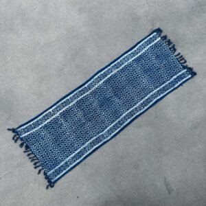 bG9jYWw6Ly9tZWRpYS85Ui9HRS82MFIzMEMxRzZSV0tHRTlSL2NhOWEzNWI5LmpwZWc.jpg Madjid Tiles Handmade Indigo Runner – 170 x 60 cm