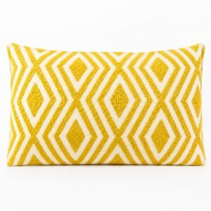 bG9jYWw6Ly9tZWRpYS85Uy9DRS82MFIzMEMxSjZNUzNDRTlTL2FiYWFjZGY2LnBuZw.jpg Mustard Diamonds Lumbar Cushion Cover – 30 x 50 cm