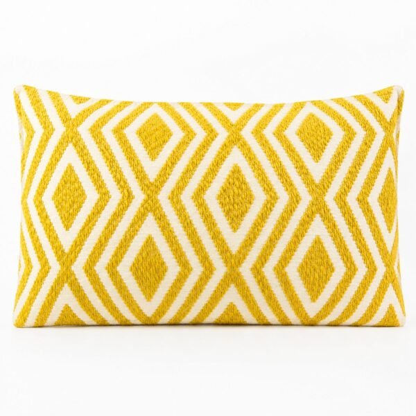 bG9jYWw6Ly9tZWRpYS85Uy9DRS82MFIzMEMxSjZNUzNDRTlTL2FiYWFjZGY2LnBuZw.jpg Mustard Diamonds Lumbar Cushion Cover – 30 x 50 cm