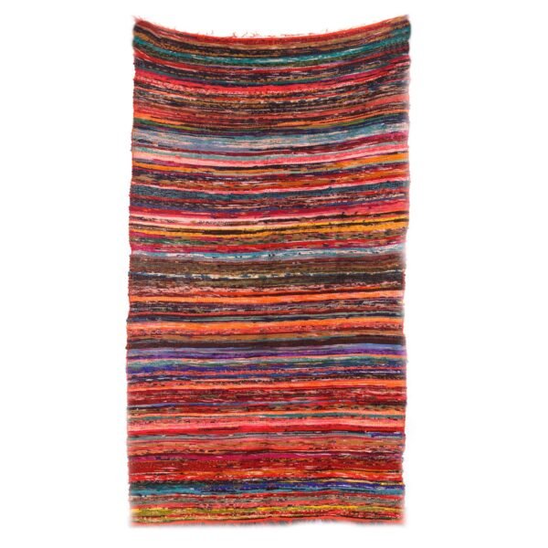 bG9jYWw6Ly9tZWRpYS8xRy82Qy82MFIzMEMxRzZNVzM2QzFHL2U5YWE4YTEzLmpwZWc.jpg Orange Luxury Rag Rug – 152 x 90 cm