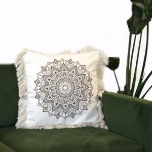 bG9jYWw6Ly9tZWRpYS8xSC80RC82MFIzMEMxRzZSVDM0RDFIL2JhNjEzMjY4LmpwZWc.jpg Bronze Lotus Mandala Cushion Cover – 45 x 45 cm