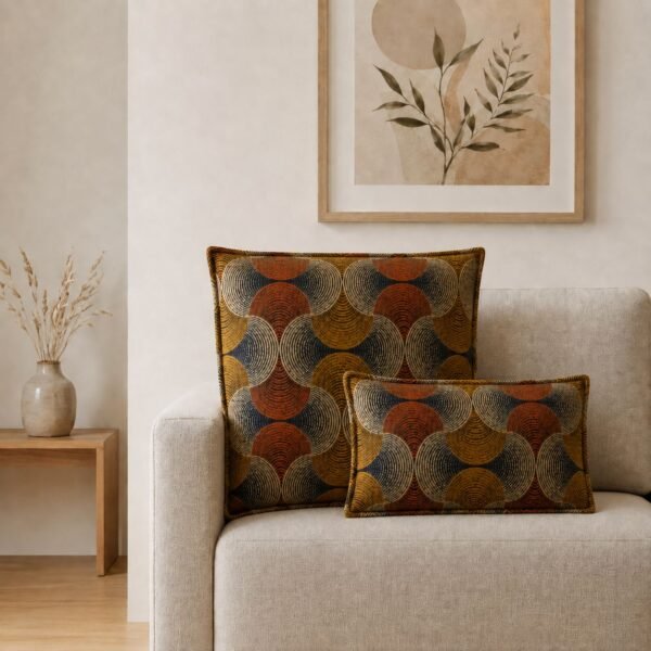 bG9jYWw6Ly9tZWRpYS8xSC9DRC82MFIzMEMxSjZNUzNDRDFILzc0MzRkMzkzLnBuZw-1.jpg Urban Swirl Lumbar Cushion Cover – 30 x 50 cm