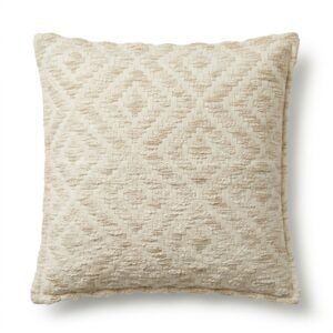 Neutral Geo Creme Cushion Cover – 45 x 45 cm