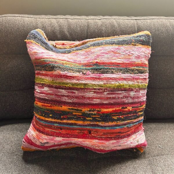 bG9jYWw6Ly9tZWRpYS8xSi84RS82MFIzMEMxRzZXVDM4RTFKLzZkNjI0Y2FhLmpwZWc.jpg Aqua Blues Rag Rug Cushion Cover