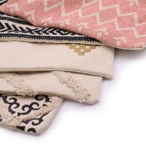 bG9jYWw6Ly9tZWRpYS8xSy80RC82MFIzMEMxRzZSVks0RDFLL2U5ZGRmZGIyLmpwZWc-1.jpg Berber Design Cushion Cover – 45 x 45 cm