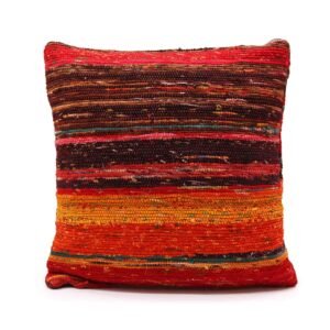 bG9jYWw6Ly9tZWRpYS8xSy84RS82MFIzMEMxRzZXVDM4RTFLL2E1MWFjN2QzLmpwZWc.jpg Rich Reds Rag Rug Cushion Cover
