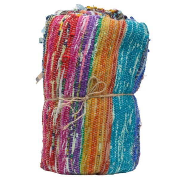 bG9jYWw6Ly9tZWRpYS8xTS82Qy82MFIzMEMxRzZNVzM2QzFNLzI2NWU0MGMxLmpwZWc.jpg Blue Luxury Rag Rug – 153 x 90 cm