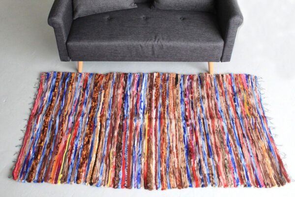 bG9jYWw6Ly9tZWRpYS8xUi8wQy82MFIzMEMxRzZHVjMwQzFSLzc4NjE3ZDQ3LmpwZWc.jpg Large Recycled Cotton Rag Rug – 105 x 185 cm