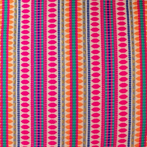 Neon Stripes Cushion Cover – 60 x 60 cm