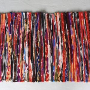 bG9jYWw6Ly9tZWRpYS9IUS8wQy82MFIzMEMxRzZHVjMwQ0hRLzgzNTQyZWZiLmpwZWc.jpg Small Recycled Cotton Rag Rug – 50 x 90 cm