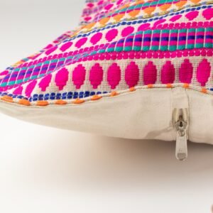 Neon Stripes Cushion Cover – 60 x 60 cm