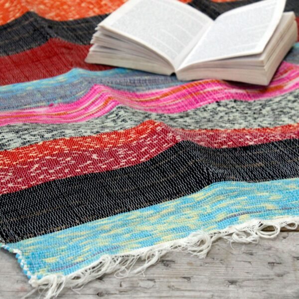 bG9jYWw6Ly9tZWRpYS9IUi82Qy82MFIzMEMxRzZNVzM2Q0hSLzljZWZlZTQzLmpwZWc.jpg Natural Ultra Luxury Rag Rug – 156 x 90 cm