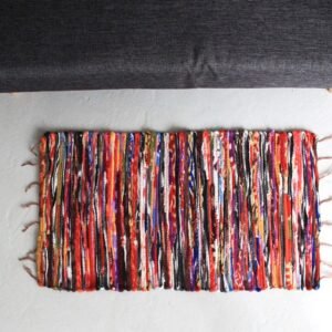 bG9jYWw6Ly9tZWRpYS9TSC8wQy82MFIzMEMxRzZHVjMwQ1NILzFjZmE0NTg3LmpwZWc.jpg Small Recycled Cotton Rag Rug – 50 x 90 cm