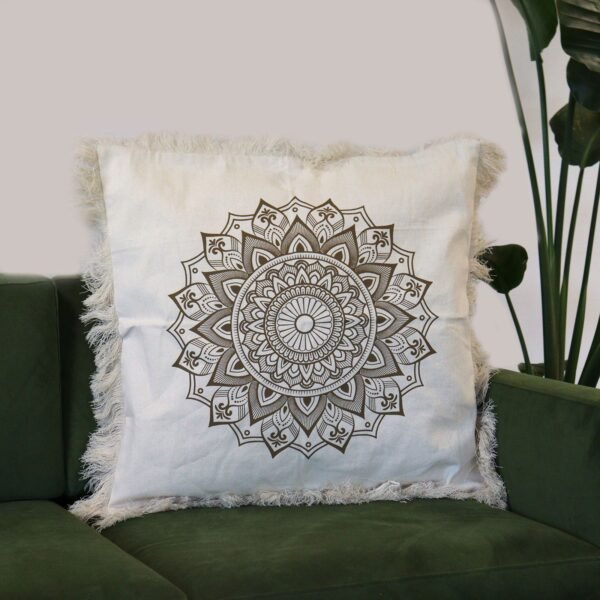 bG9jYWw6Ly9tZWRpYS9TSy80Qy82MFIzMEMxRzZSVDM0Q1NLLzAwNTRkZDRkLmpwZWc.jpg Bronze Lotus Mandala Cushion Cover – 60 x 60 cm