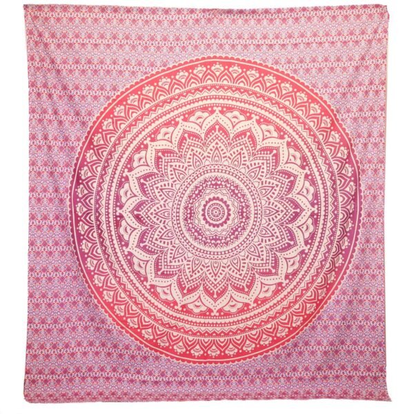 bG9jYWw6Ly9tZWRpYS9TUS9DRC82MFIzMEMxRzZXVDNDRFNRL2E1NTQ5NTI4LmpwZWc.jpg Purple Umrao Mandala wall hanging and decorative spread